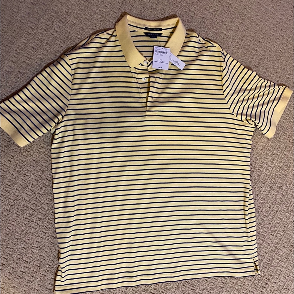 Yellow stripped shirt